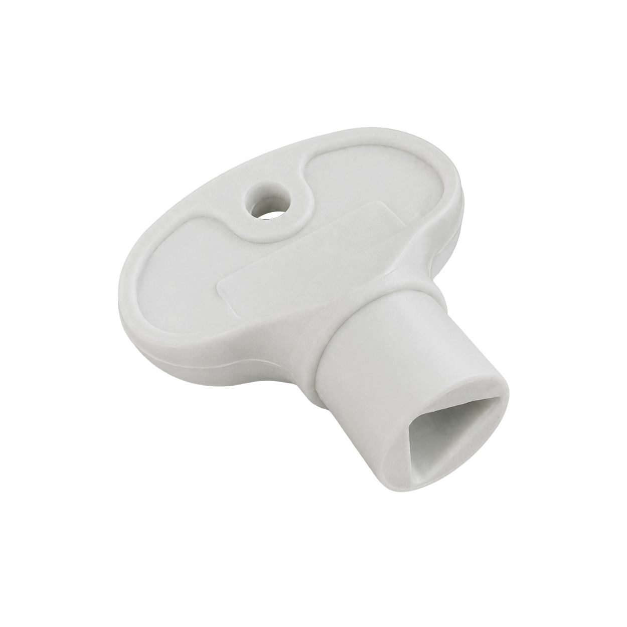 ARLI Chiave triangolare 9 mm in plastica DK9 per quadro elettrico RAL7035 grigio chiaro