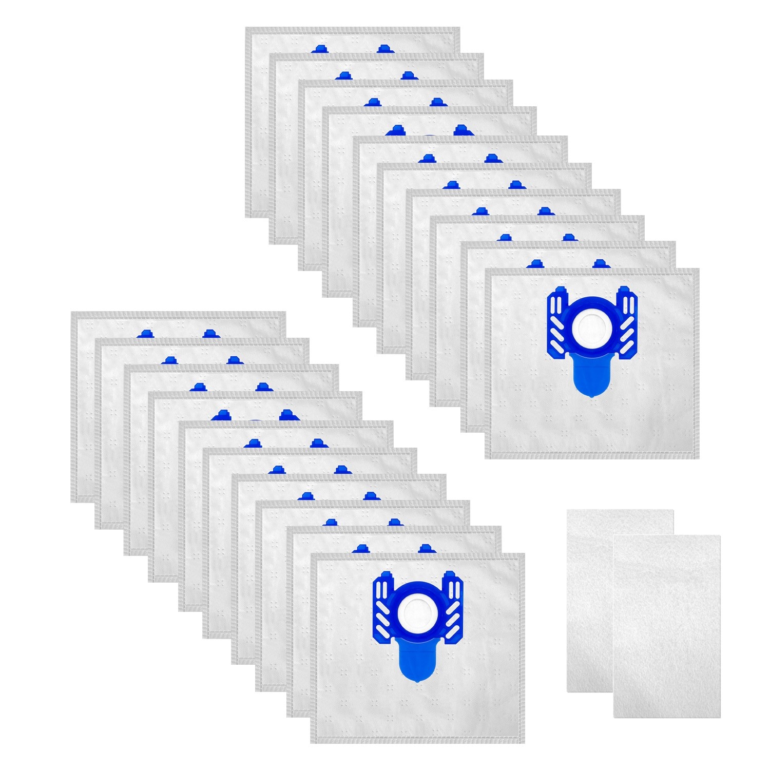20x sacchetti per aspirapolvere compatibili con AEG Electrolux Vampyr CE 2000 electronic 2000W
