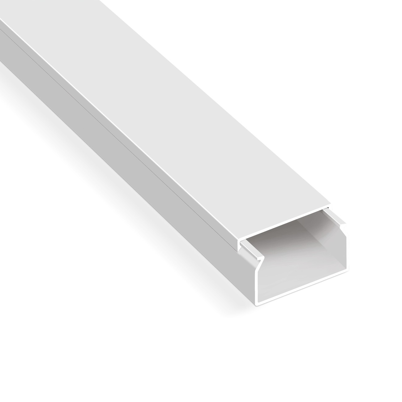 ARLI Kabelkanal 30 x 20 mm - 15m Installationskanal selbstklebend TV Bodenlochung weiss weiß grau Wandmontage Deckenmontage kabel kanal kabelkanal elektroinstallation leiste 10x15mm 16x16mm 25x25mm 40x25mm schraubbar PVC Elektro Kanal 30x20mm 30x30mm 60x4