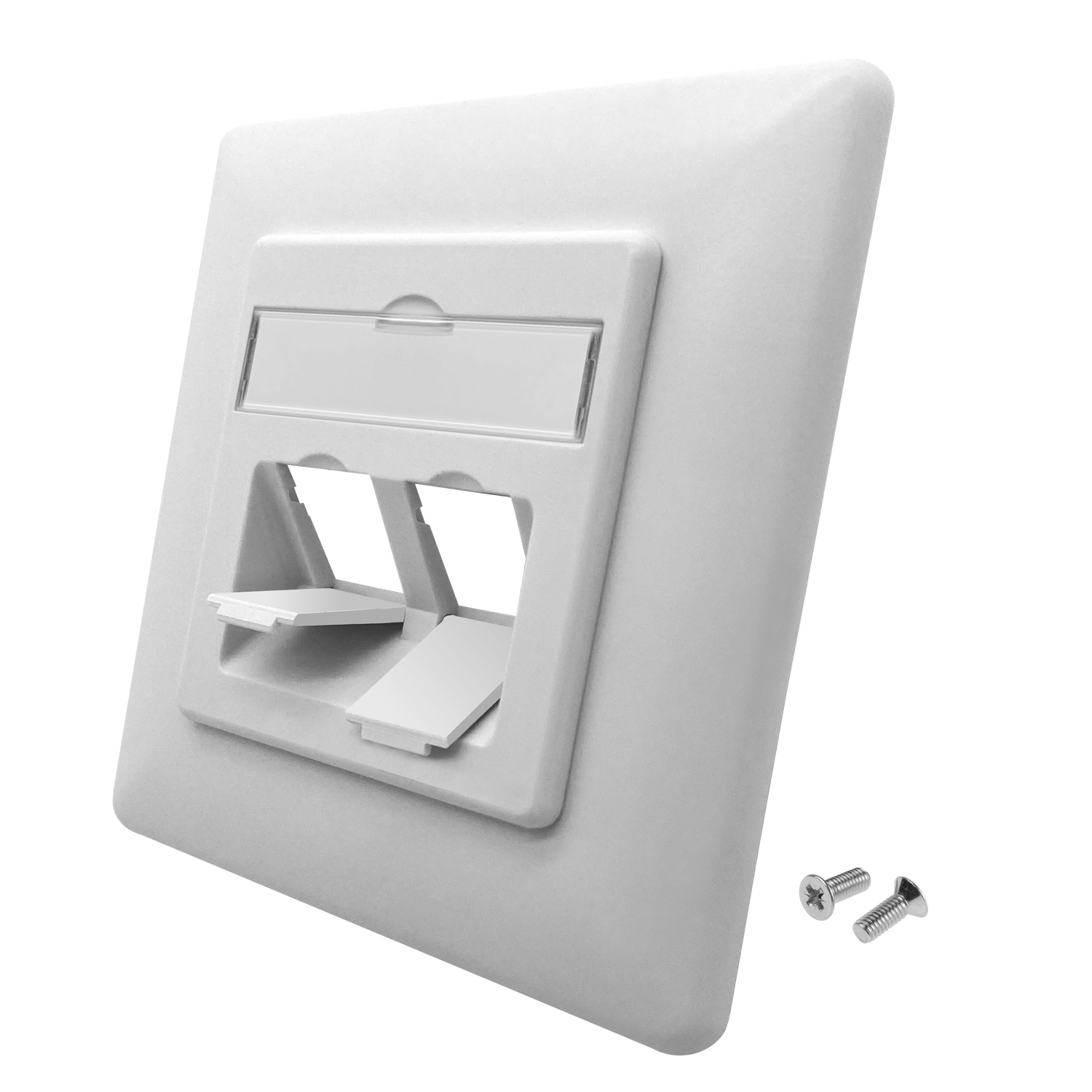 Scatola di connessione ARLI Keystone Jacks telaio da incasso 2 posti scatola vuota da incasso