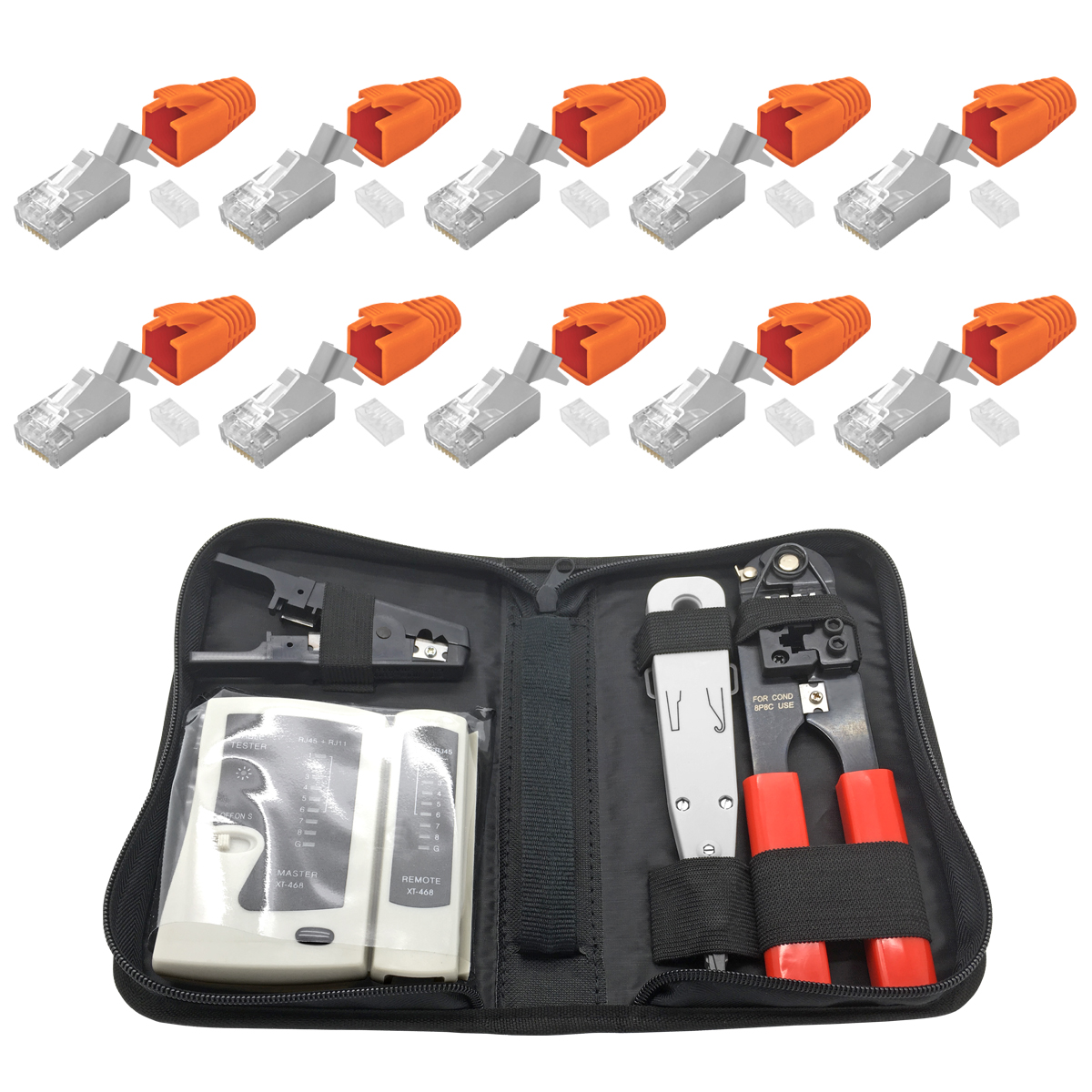 crimpzange abisolierzange netzwerkkabel patchkabel netzwerk werkzeug lan krimzange lsa auflegewerkzeug cat7 cat kabel vergelekabel netzwerkschrank patchpanel netzwerktester kabelmesser abisoliermesser tool rj45 zange kat netzwerkdose telefonkabel