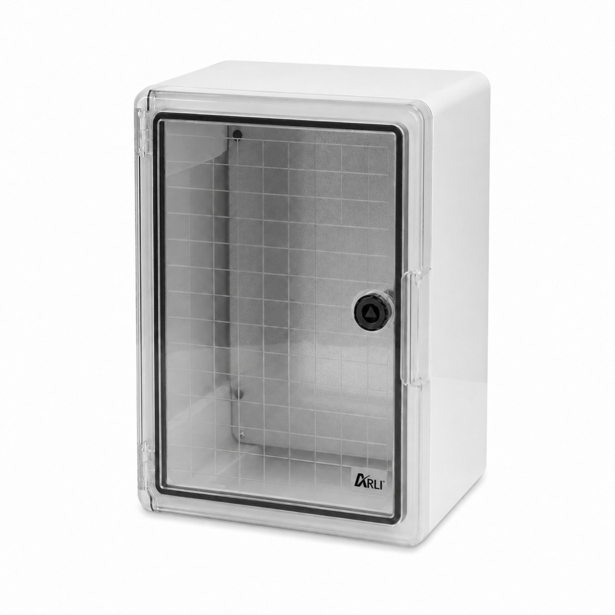 ARLI Quadro elettrico IP65 in plastica con porta trasparente 210x280x130 mm con piastra di montaggio